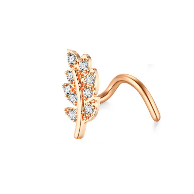 Minimal Piercing – Nose Stud (Choose Your Icon) | Sparkle